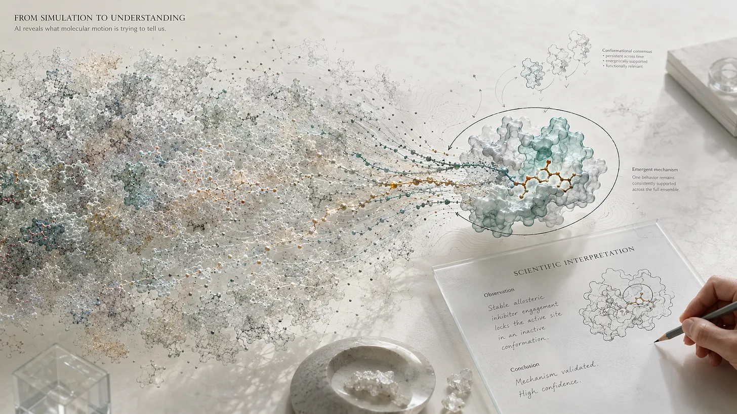 AI-Driven Molecular Dynamics Workflows