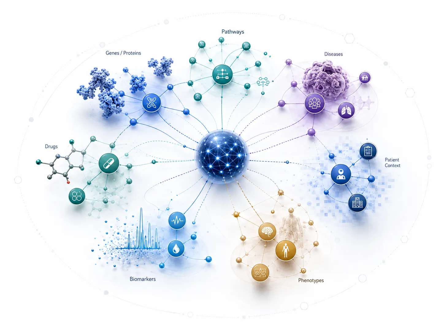 Architectural Foundations of Biomedical Knowledge Graphs